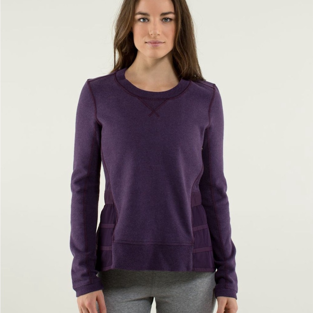Lululemon Ruffled Up Pullover